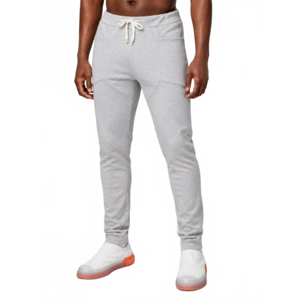 NEW THE ATHLETIC SIDE OF US geo cut sweat pants – slim fit sustainable athleisur